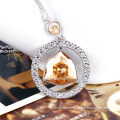 OUXI New Design Female Jewelry Natural Stone Necklace